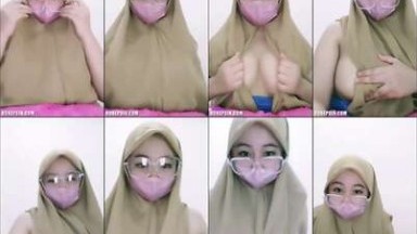 Bokeh xxx barbar || - Ukhti Hijab Coklat Pamer Toket Gede